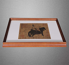 城北书画装裱配框服务案例